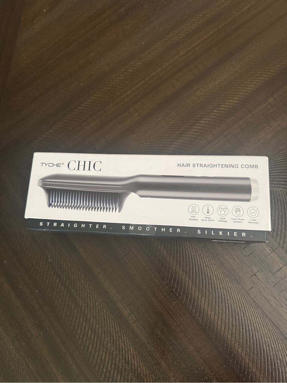 Hair Straightening Comb All In One